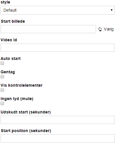 Afsnitstyper: YouTube-video - Youtube-video-afsnittets egenskaber 1